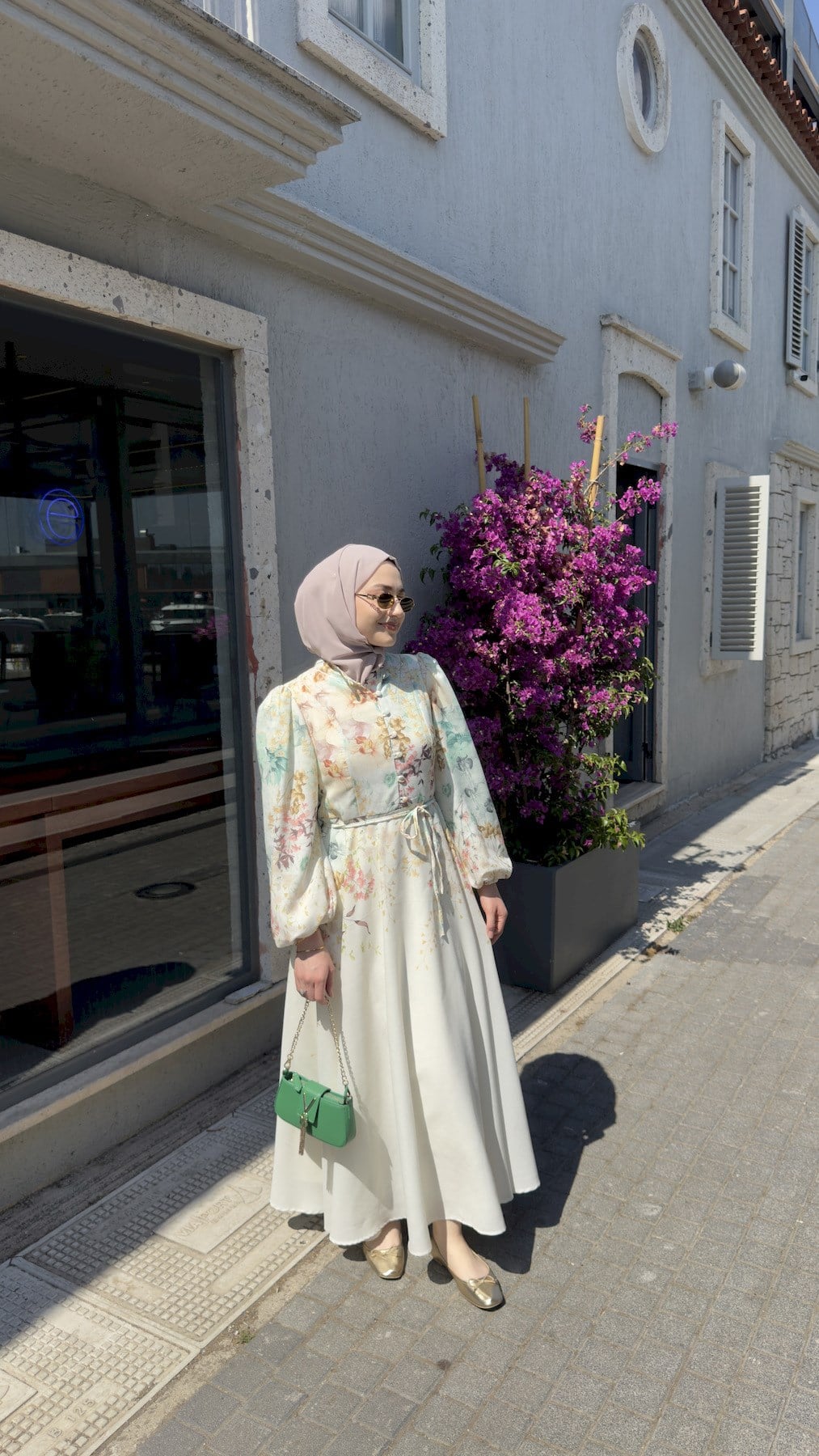 Yeşil Lavinya Elbise