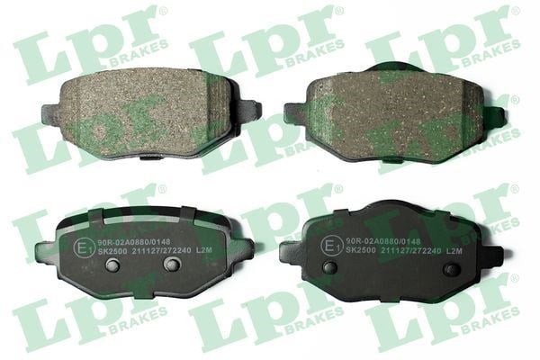 FREN BALATASI ARKA ( 92.4MM ) PEUGEOT P2008 II - P208 II 19-