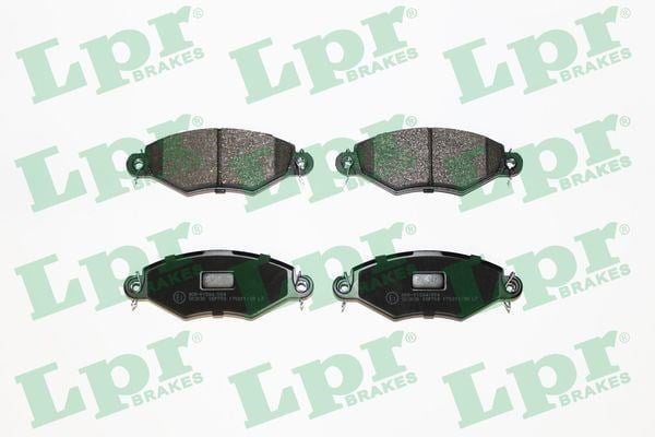 FREN BALATASI ON (130MM) PEUGEOT P206 HATCHBACK 1.1 98-