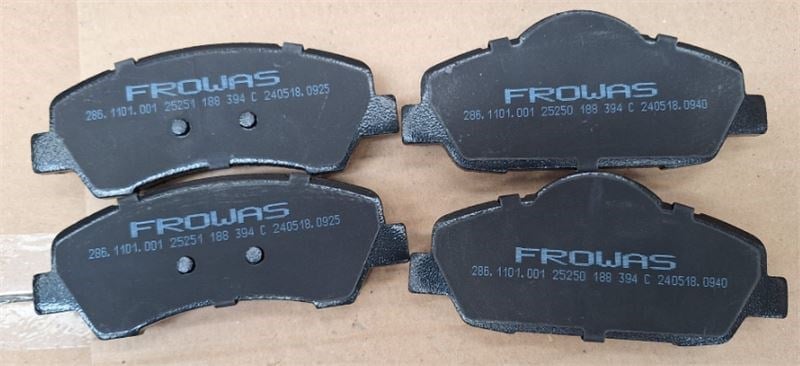 FREN BALATASI ON (133 mm) CITROEN C-ELYSEE C4 CACTUS PEUGEOT P308 P301 13-