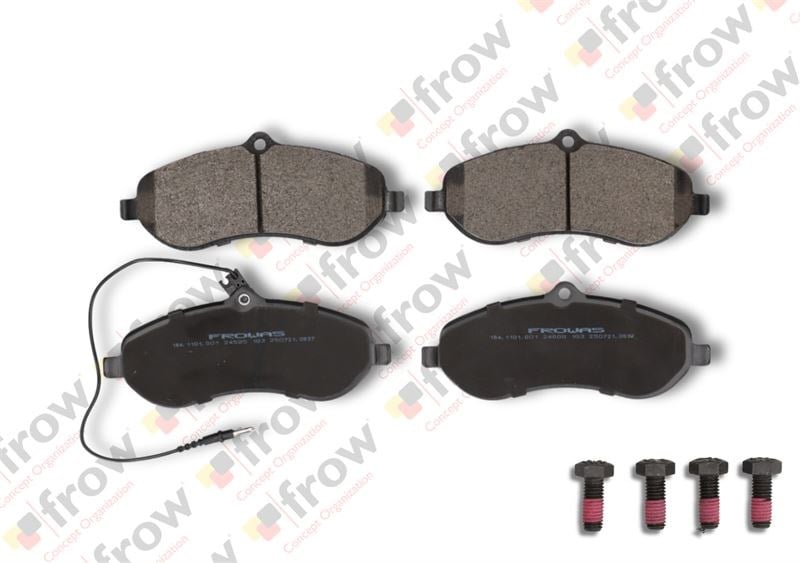 FREN BALATASI ON (162 mm) FIAT SCUDO PEUGEOT EXPERT TEPEE PARTNER CITROEN JUMPY TOYOTA PROACE 08-