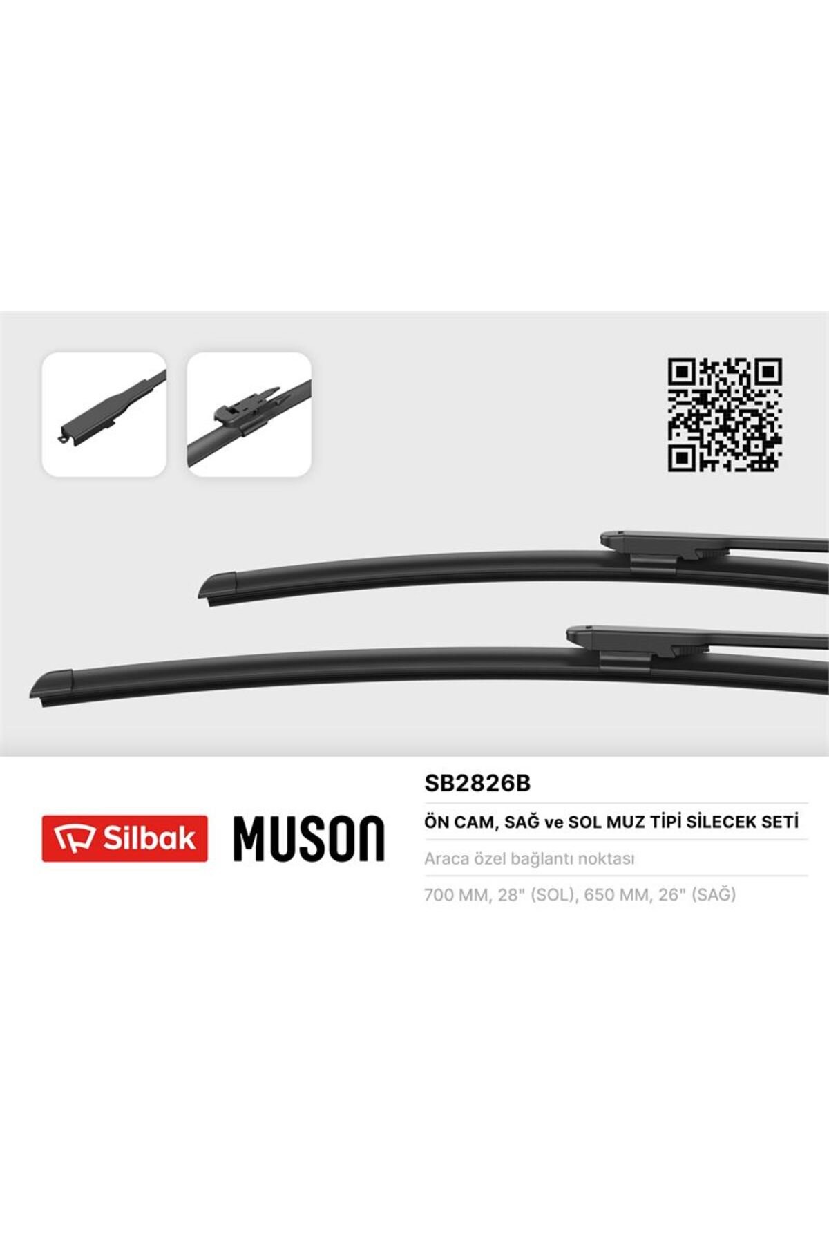 ÖN SİLECEK SÜPÜRGESİ PEUGEOT 307 CC 04/05>, PEUGEOT 307, SW 10/04>, TAKIM