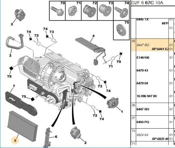 POLEN FILTRESI (313*152*41) PEUGEOT P407 04- CITROEN C5 II- 04- C6 06-