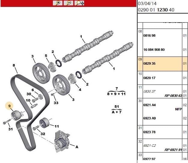 TRIGER GERGI RULMANI XU10J4RS 306/406