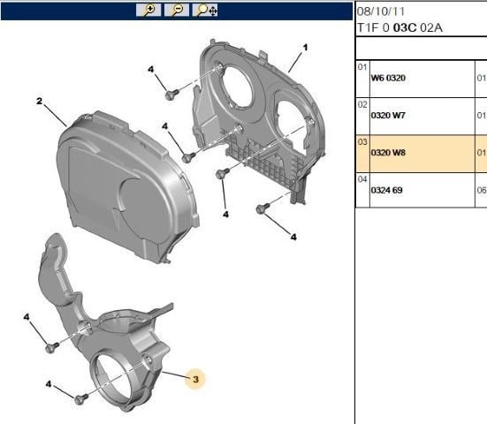 TRIGER KAPAGI ALT ET3J4  1007 206 207 307 C2 C3 C3 II C4