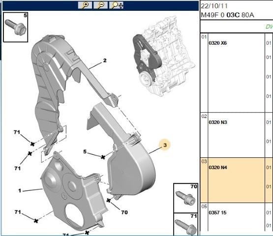 TRIGER KAPAGI POMPA TARAFI DW8 DW8B  PARTNER M49 M59 EXPERT 1 BERLINGO M49 M59 JUMPY 1