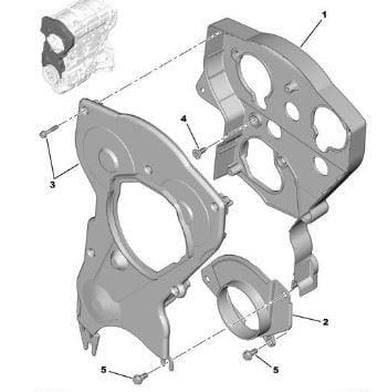 TRIGER KAPAK ALT PEUGEOT P206  P207 P208 P301 P307 P308 TU5JP4 EC5