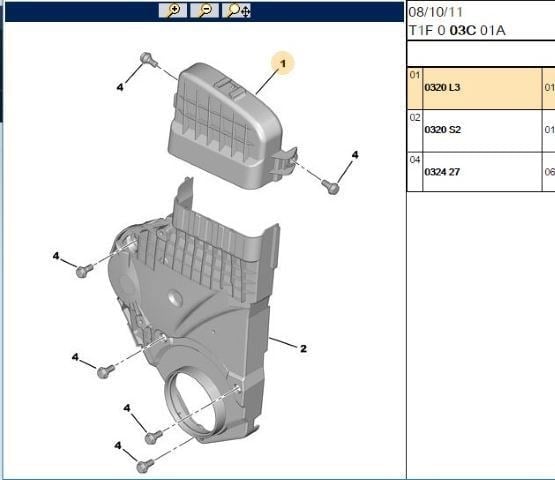 TRIGER KAPAK ÜST TU3JP TU5JP 206 206  306 BİPPER PARTNER M59 XSARA XSARA II NEMO BERLINGO M59