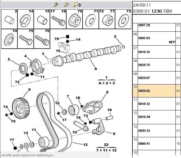 TRIGER SARGISI PEUGEOT BOXER 1-2 CITROEN JUMPER 1-2 FIAT DUCATO 1-2 2800-2800 HDI