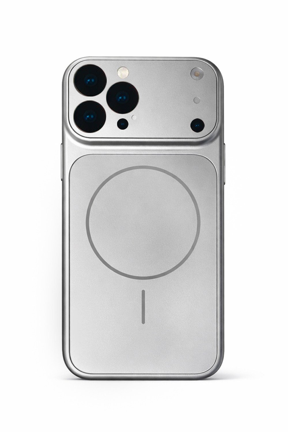 iPhone 13 Pro Max Uyumlu Kamera Korumalı Magsafe Wireless Şarj Özellikli Full Glass Arka Kapak