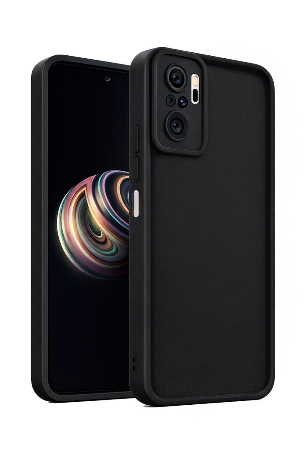 mi REDMİ NOTE 10 - REDMİ NOTE 10S- REDMİ NOTE 11 SE Uyumlu Kamera Çıkıntılı Mat Silikon Telefon Kılıfı