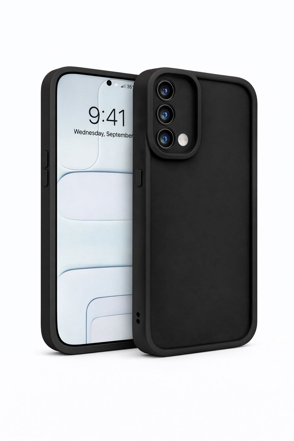 Oppo A74 4G Uyumlu Kamera Çıkıntılı Mat Silikon Telefon Kılıfı