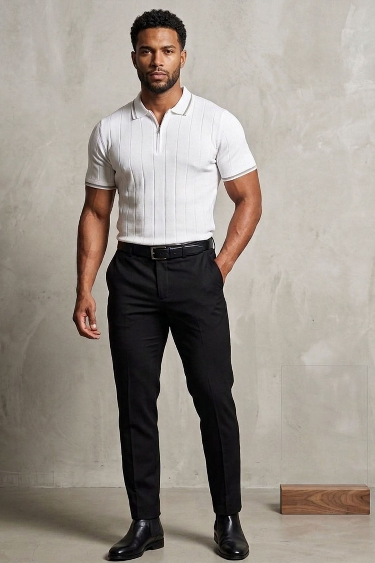 Erkek Polo Yaka Triko T-shirt