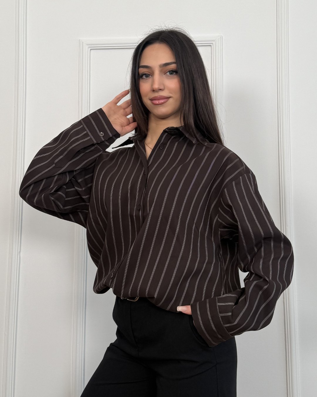 Çift Çizgi Gömlek
