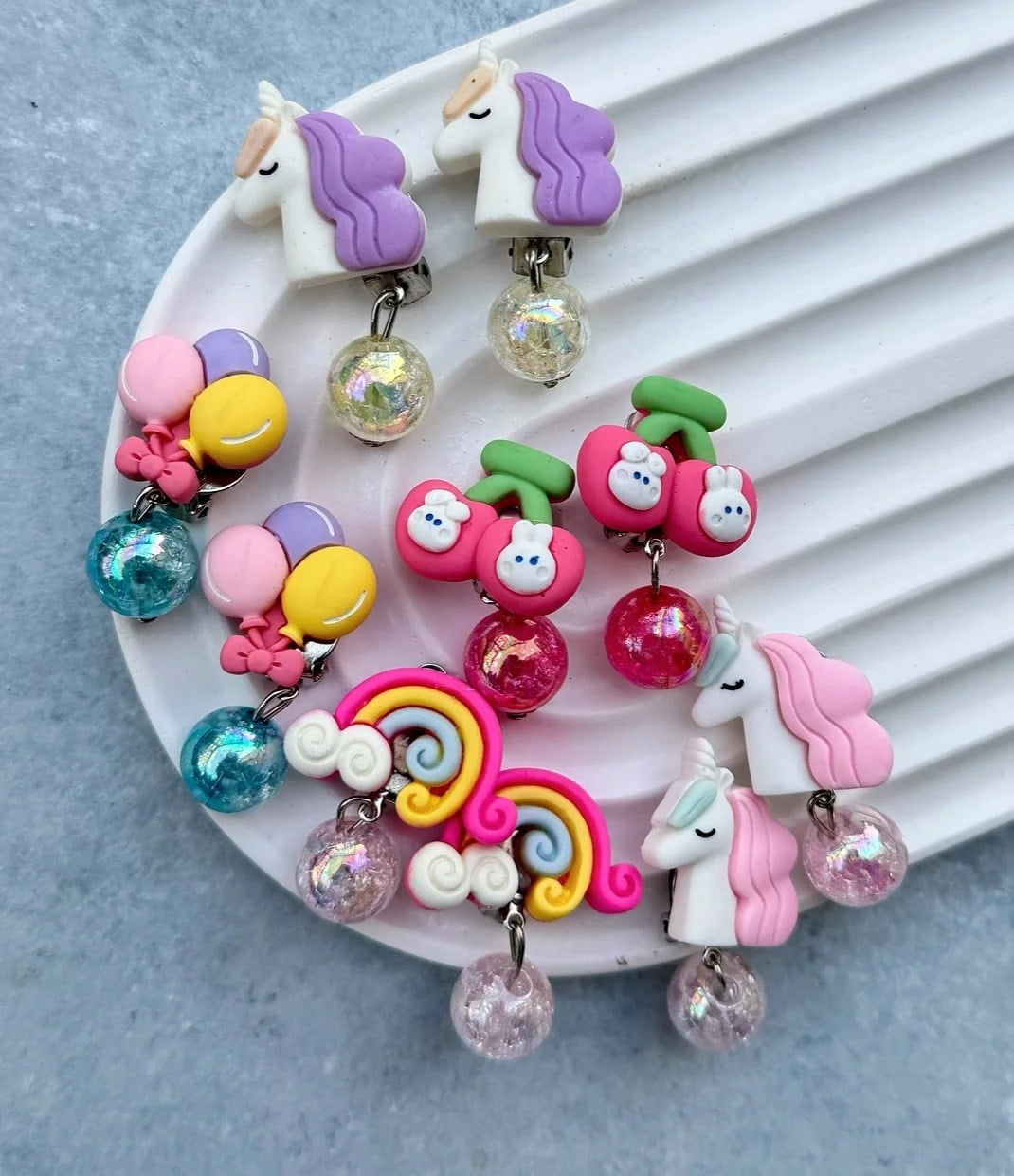 Pony Klips Küpe