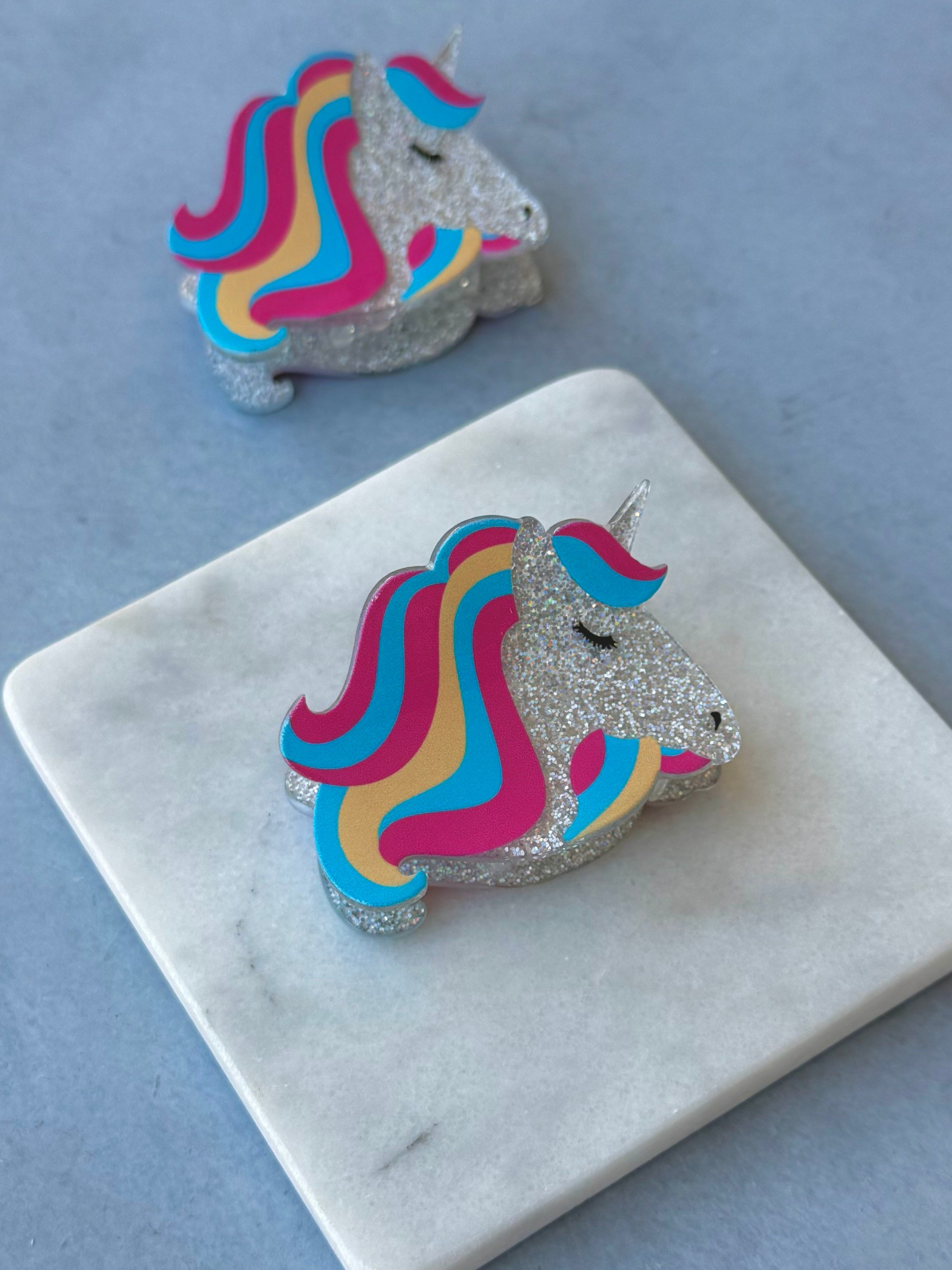 Unicorn  Küçük Mandal Toka 