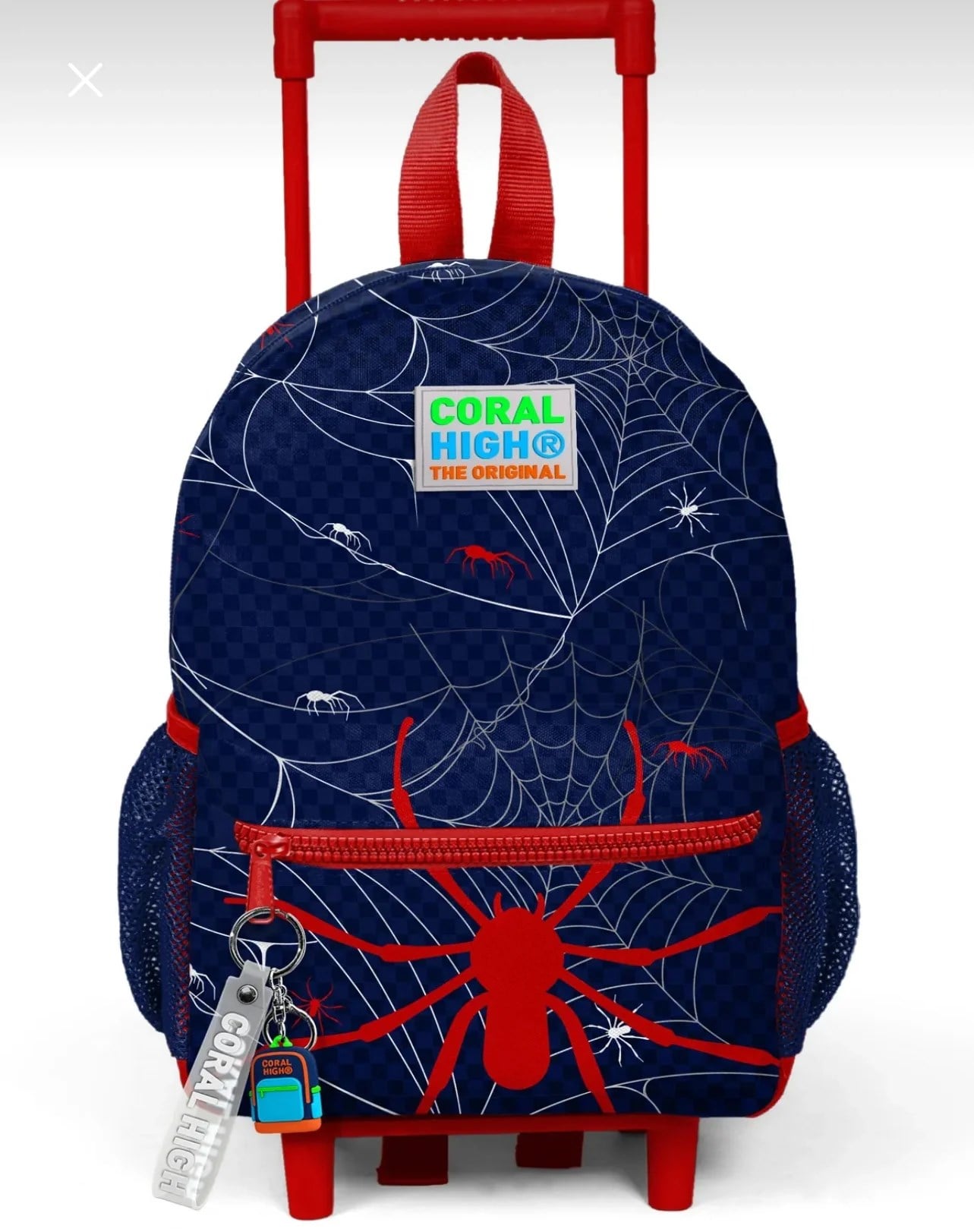 Spiderman Çekçekli Coral High 1. Sınıf Anaokulu Okul Çanta