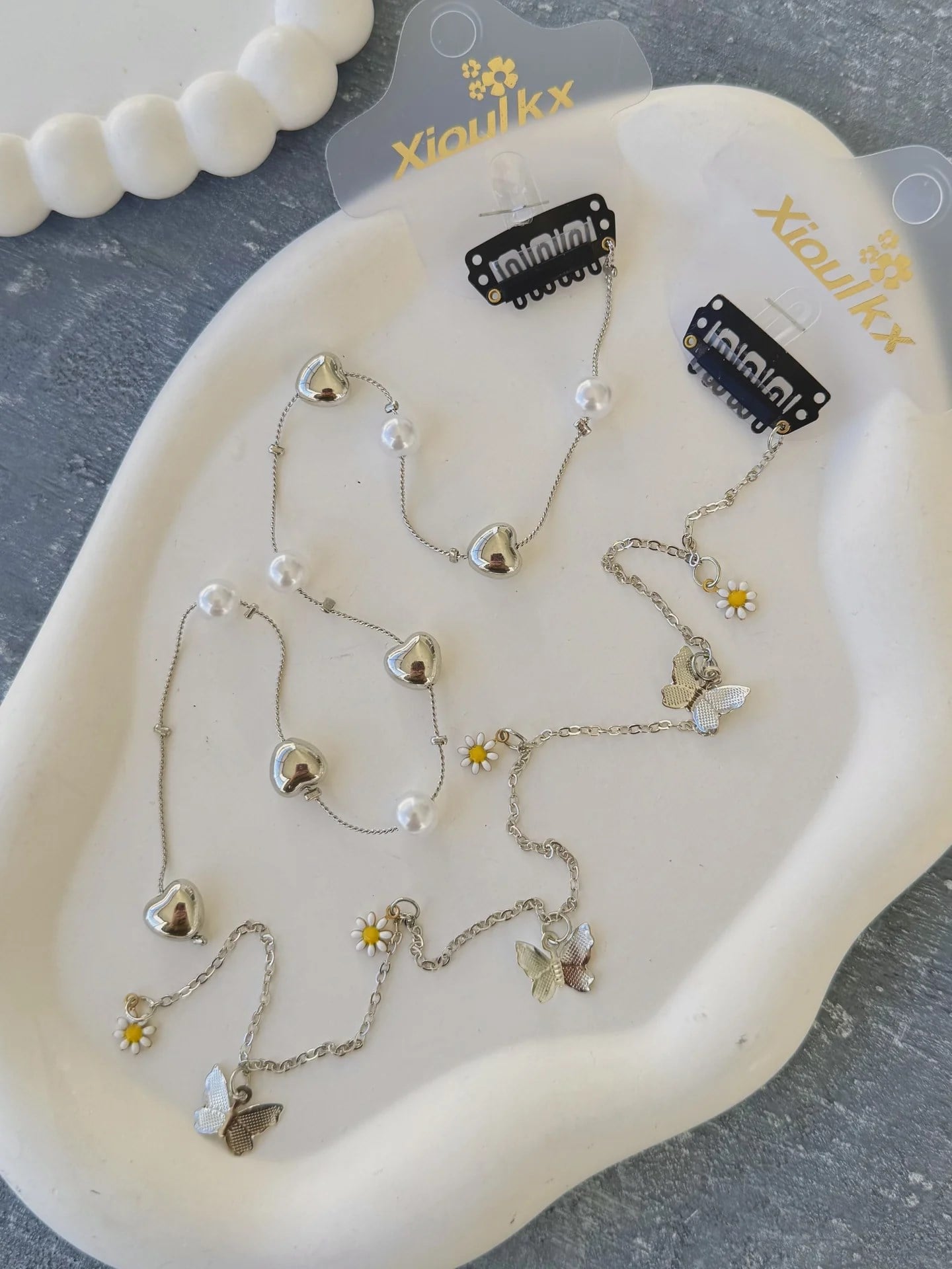 Çıtçıtlı Örgü Arası İnci Tinsel