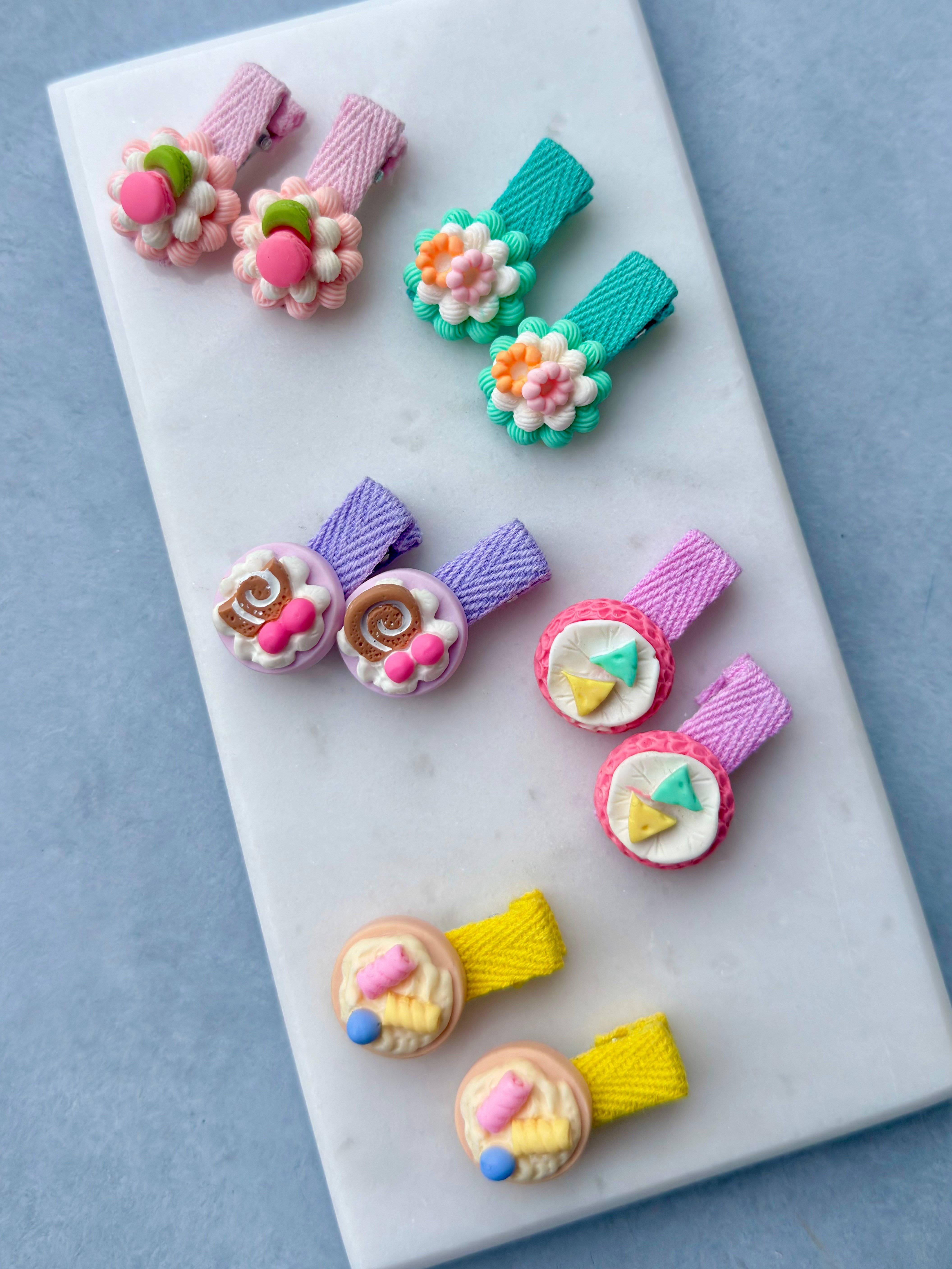 Pasta Detaylı Mini Klips