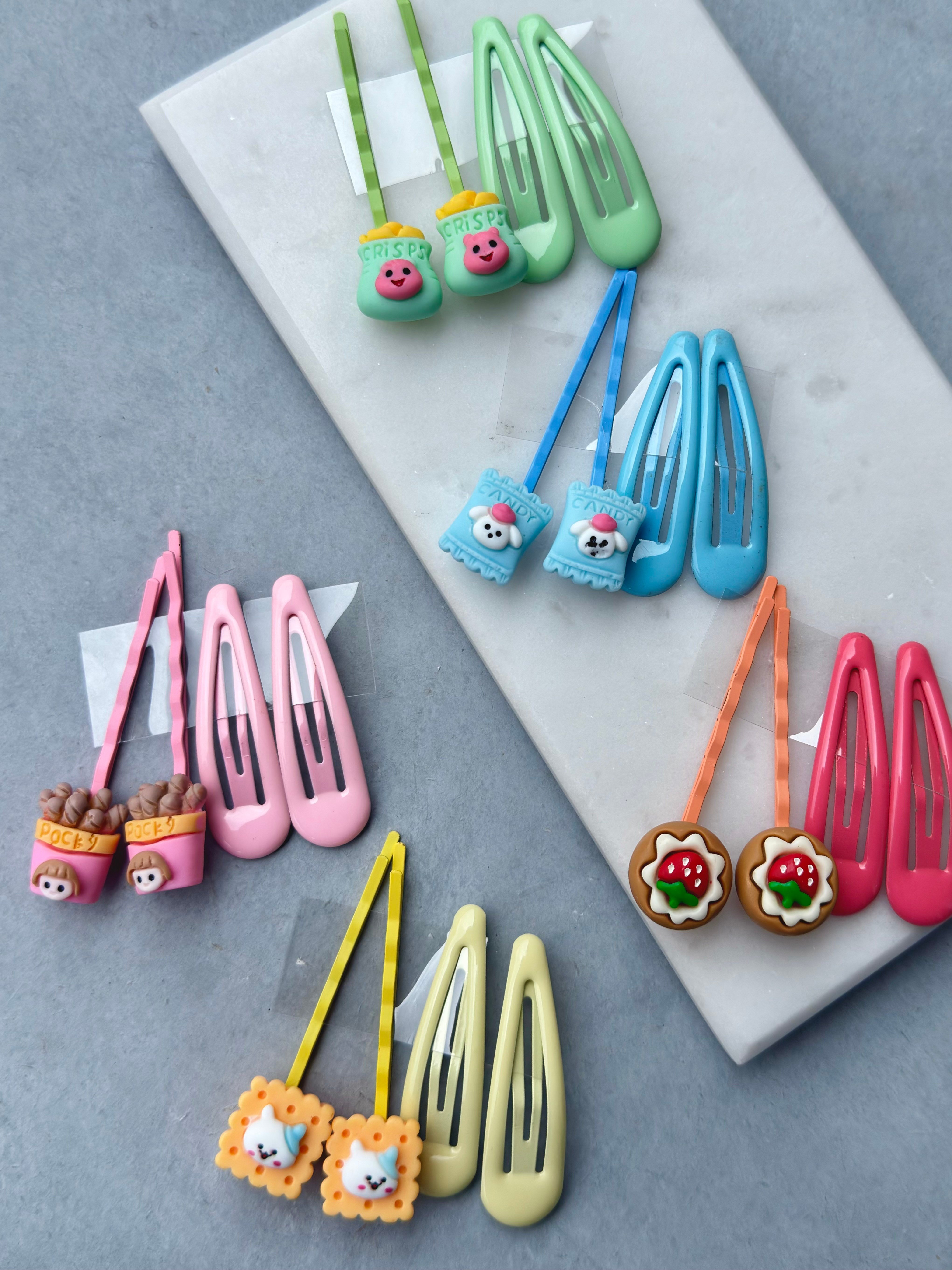 Cupcake Detaylı Çıtçıt Tel Toka 