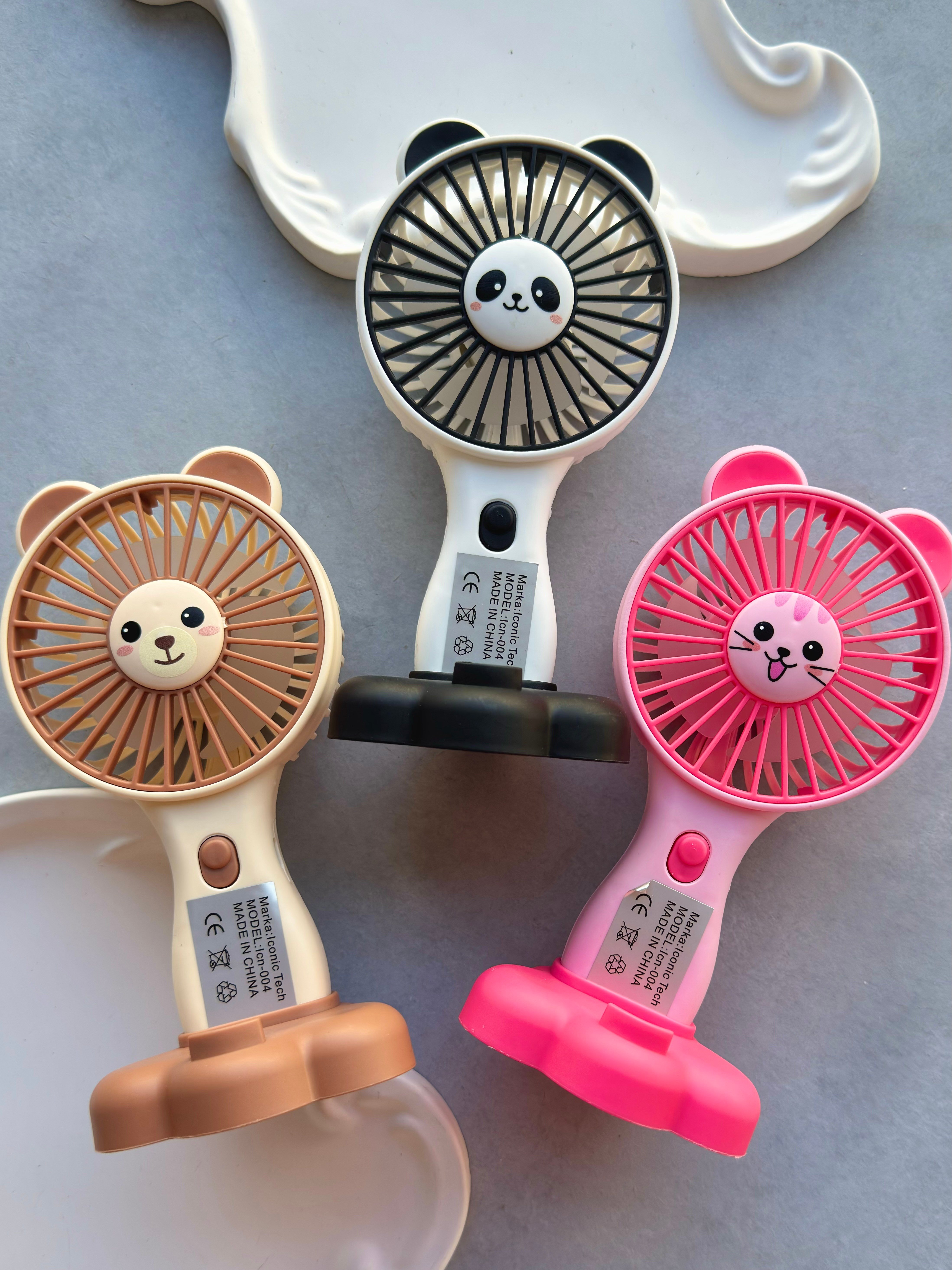 3 Aşamalı Tavşan & Panda Sarjlı Fan 