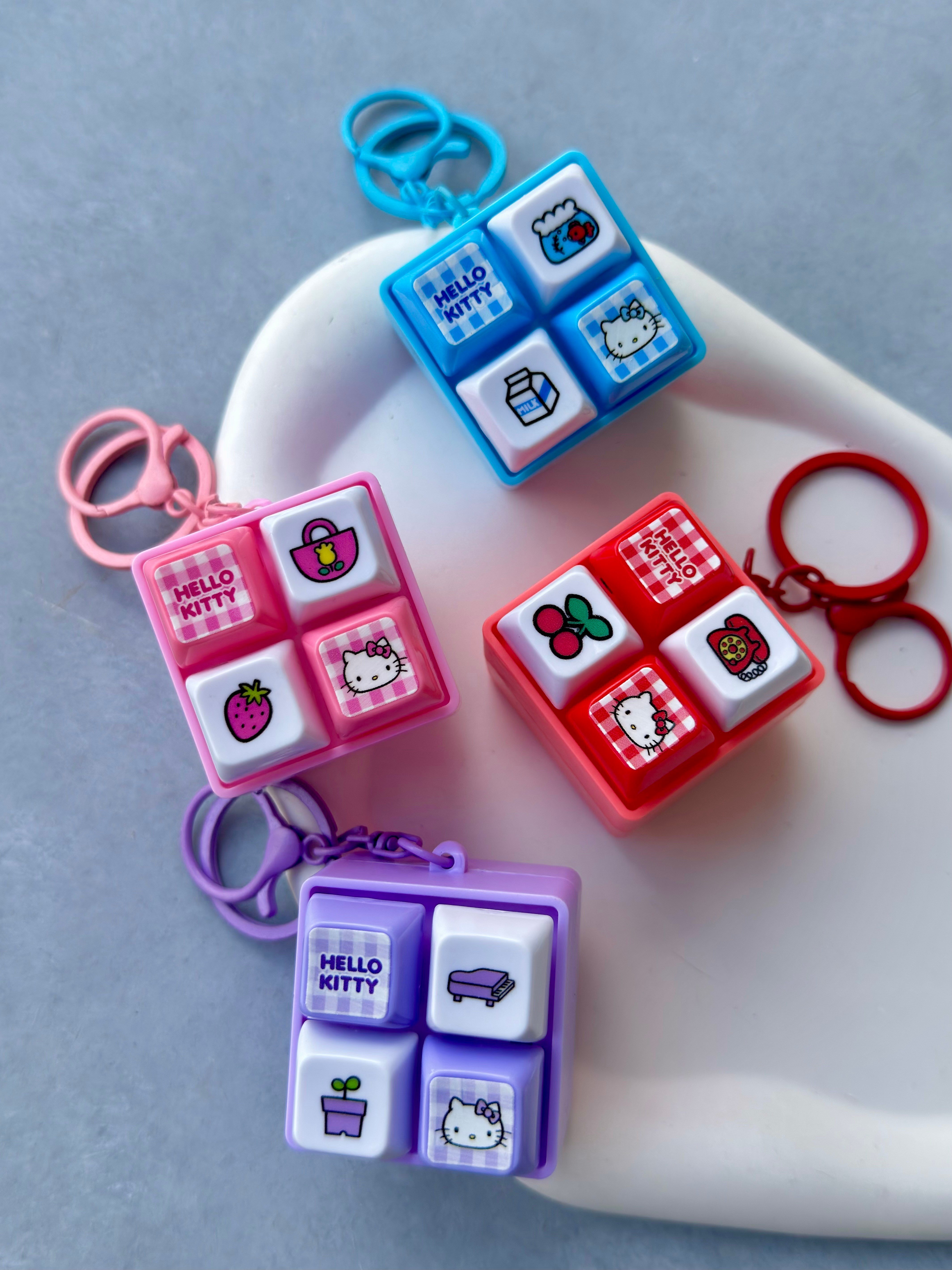 Hello Kitty Işıklı Müzikli Klavye Anahtarlık