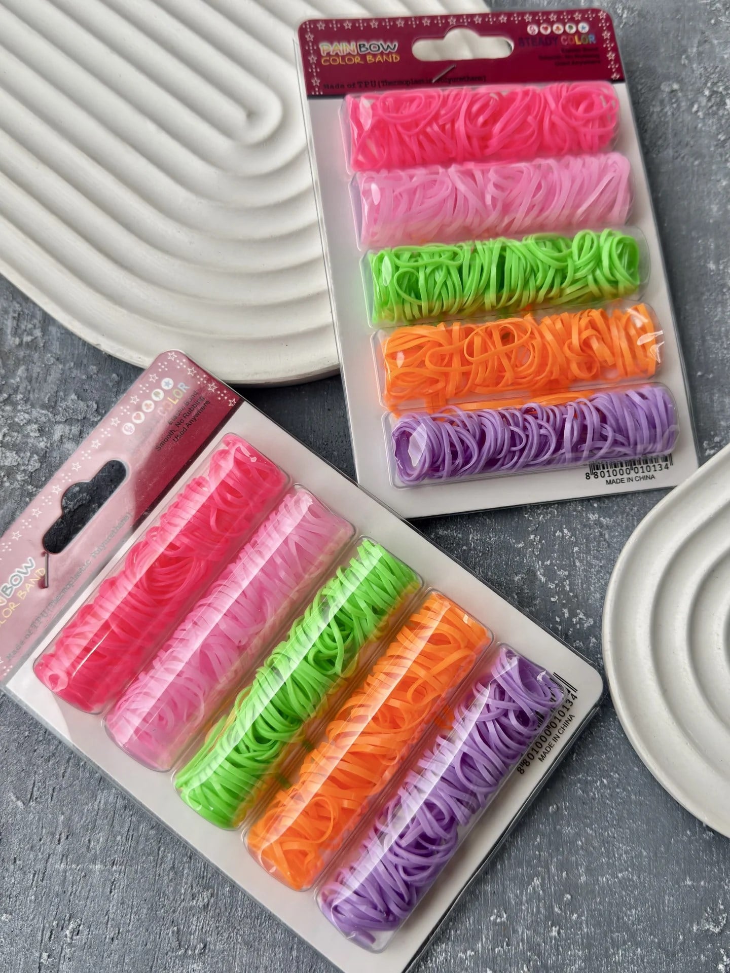 Renkli İnce Lastik