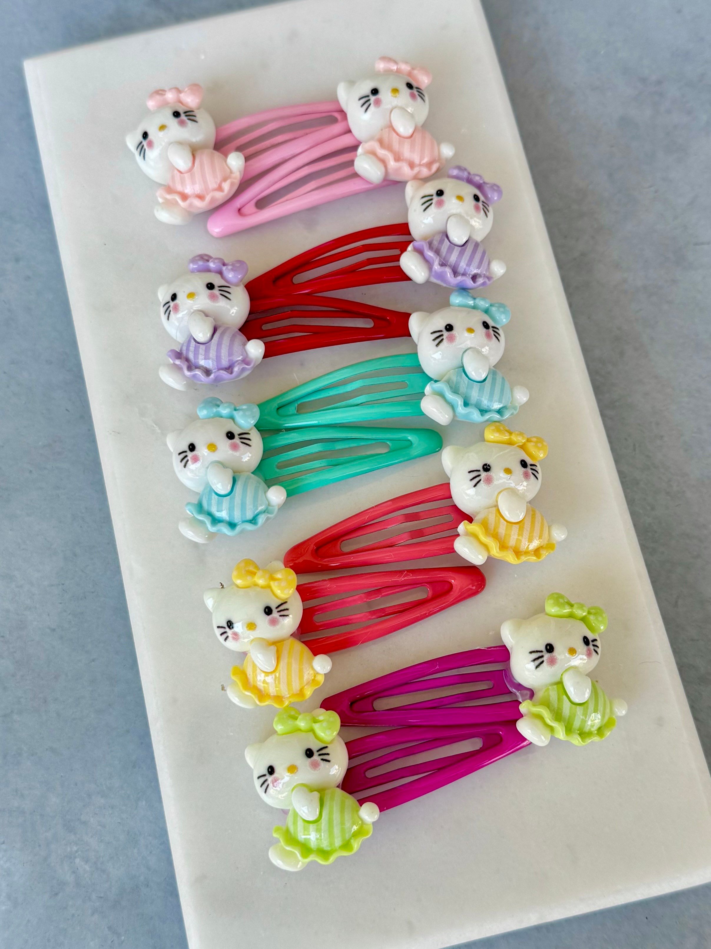 Hello Kitty Detaylı Çıtçıt Toka