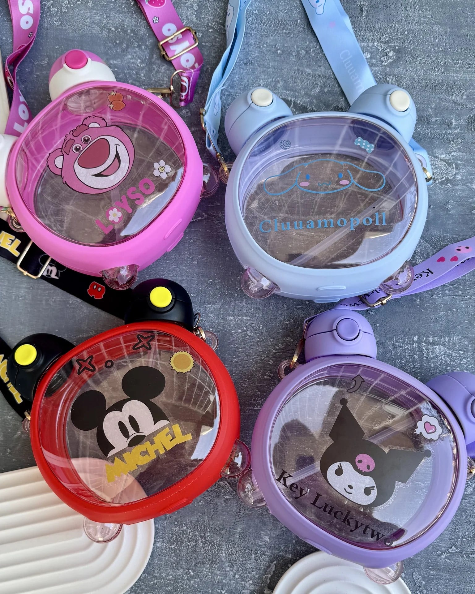 Kuromi Sanrio Çift İçimli Suluk