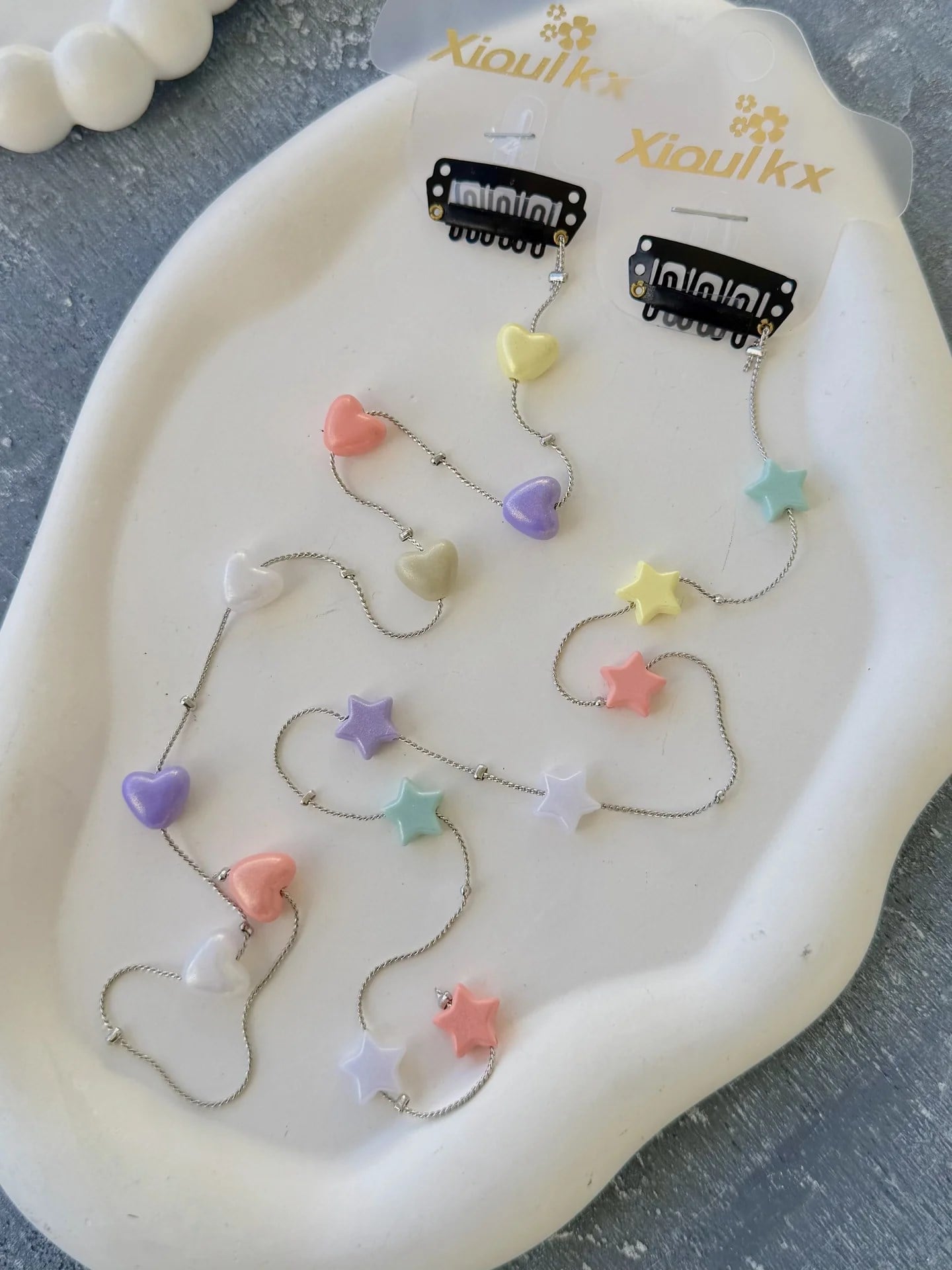 Çıtçıtlı Renkli Örgü Arası Tinsel
