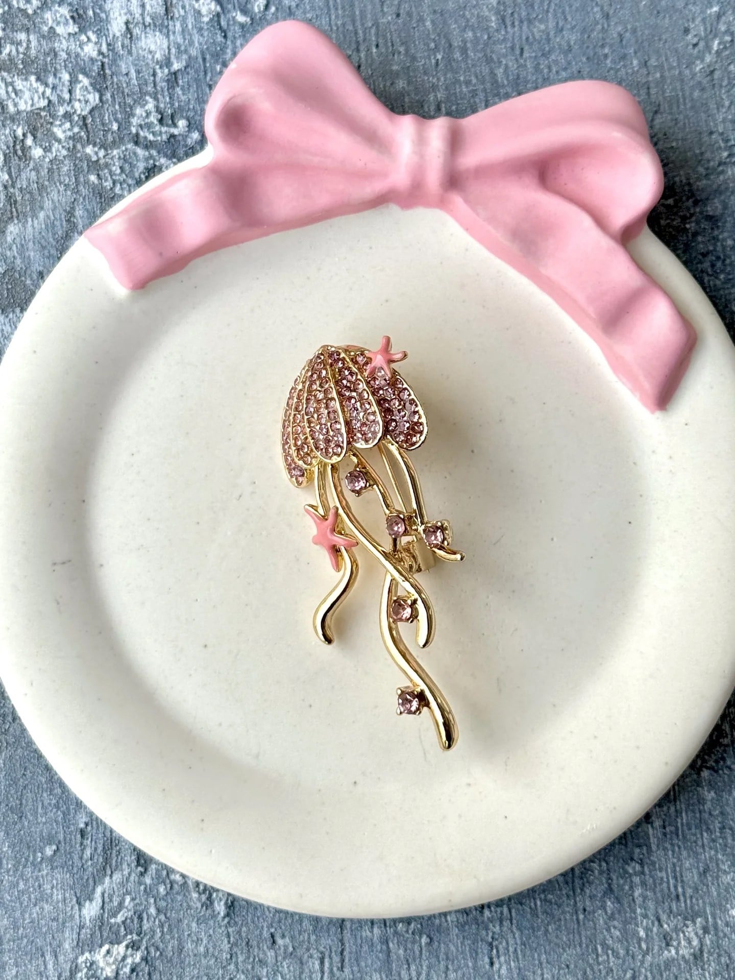 Deniz Anası Gold Broş