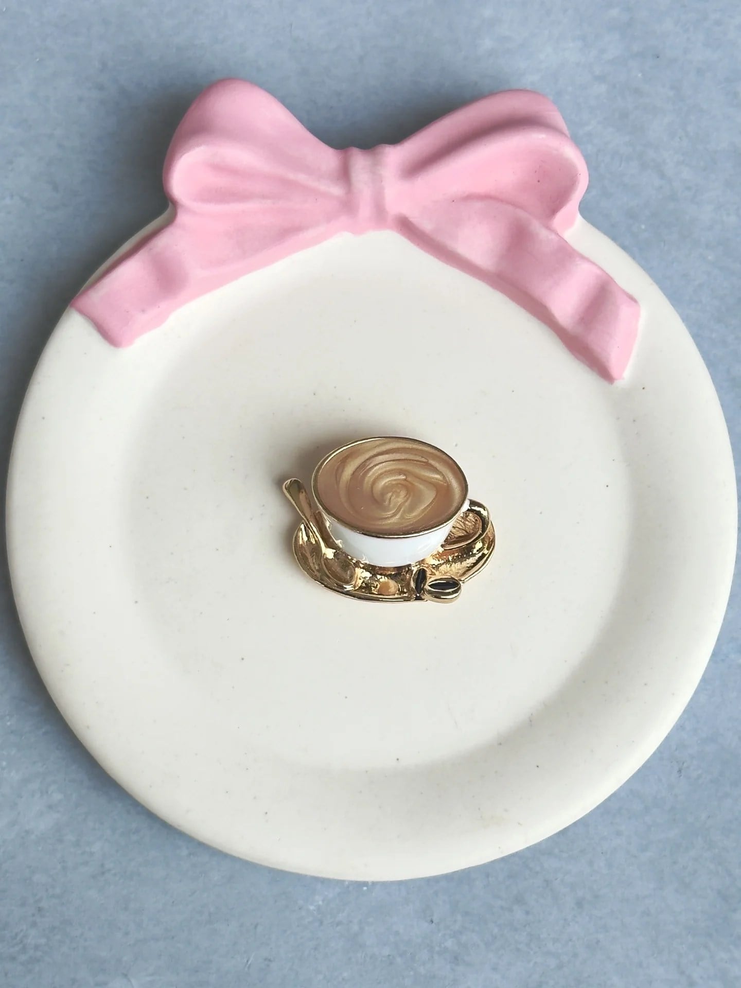 Kaşık Detaylı Coffee Broş 