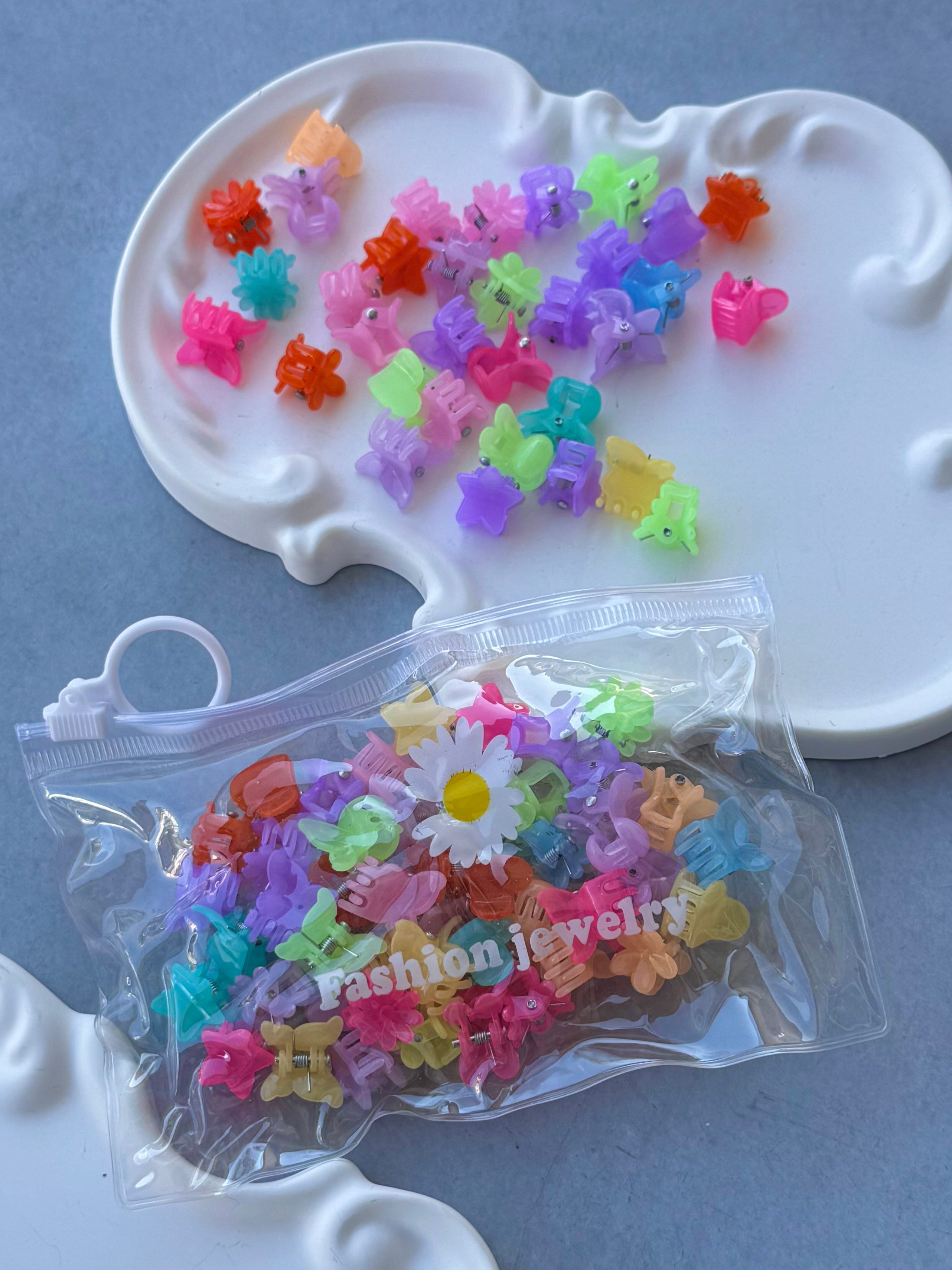 Soft Tonlar Cüzdanlı Minik Mandal Toka
