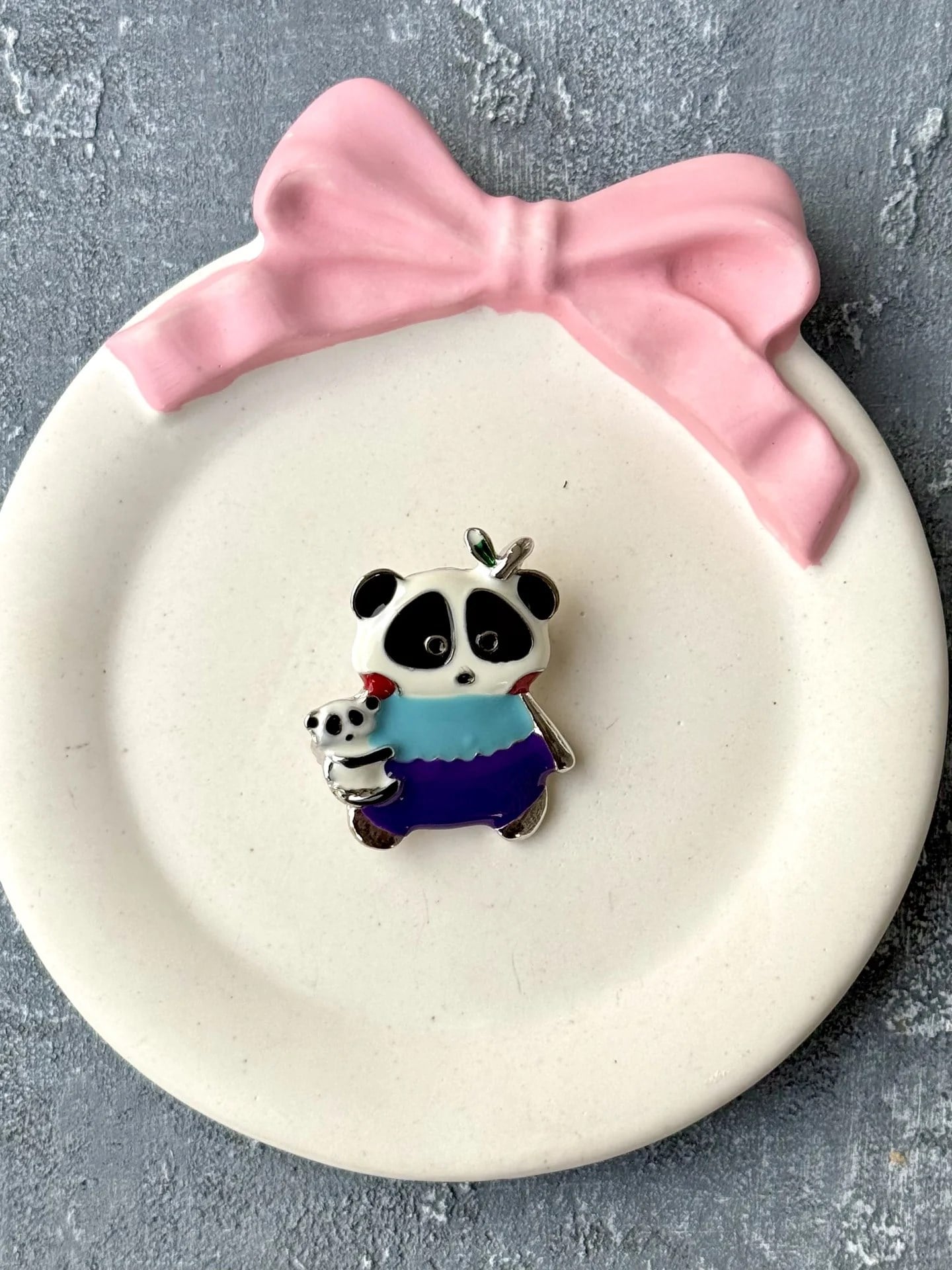 Anne&Yavru Panda Broş