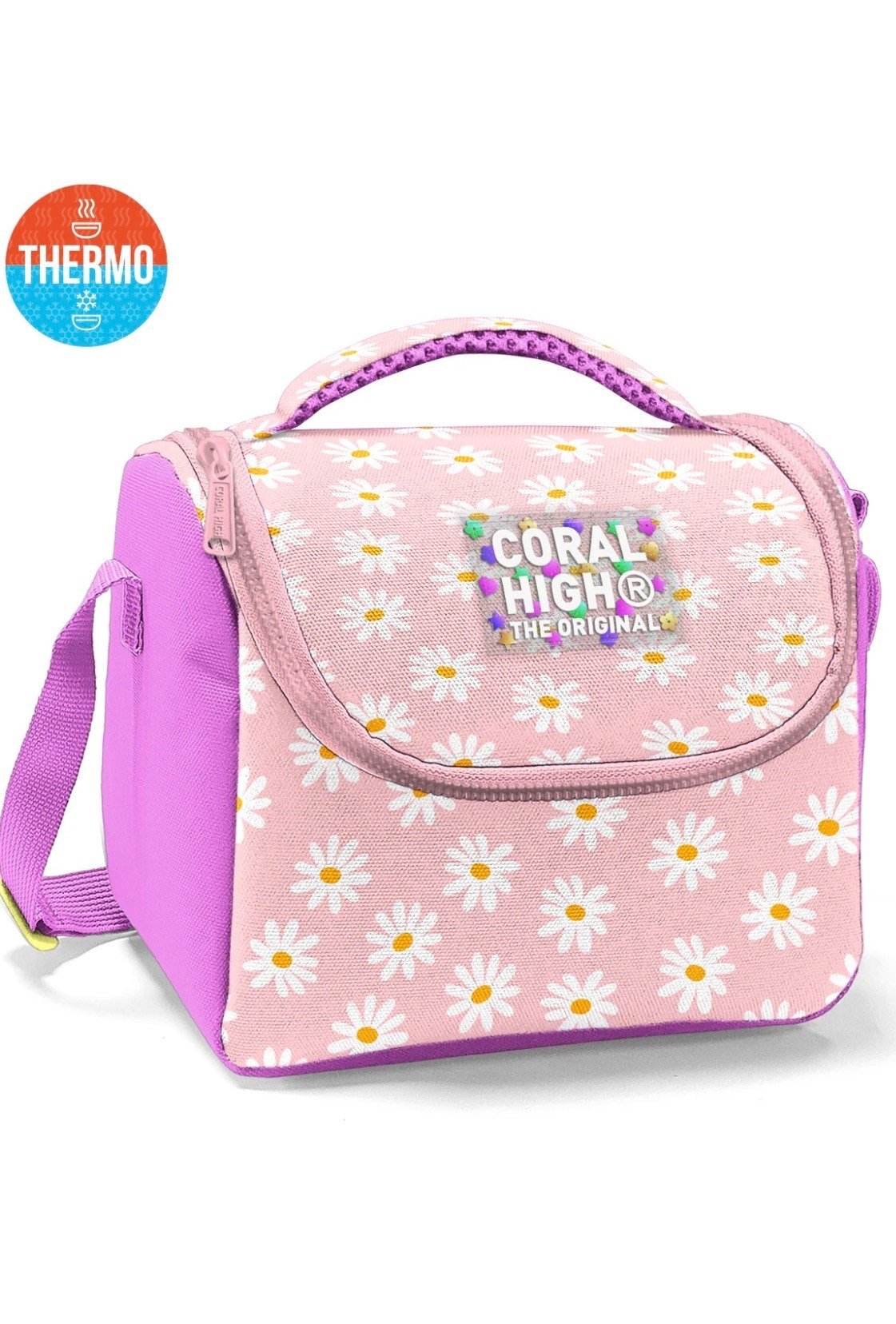 Coral High Papatya Desenli Thermo Beslenme Çantası
