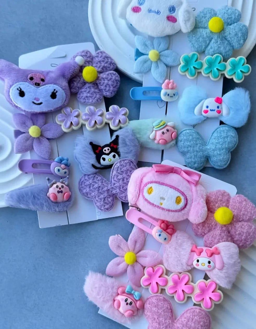 Peluş Kuromi Toka seti