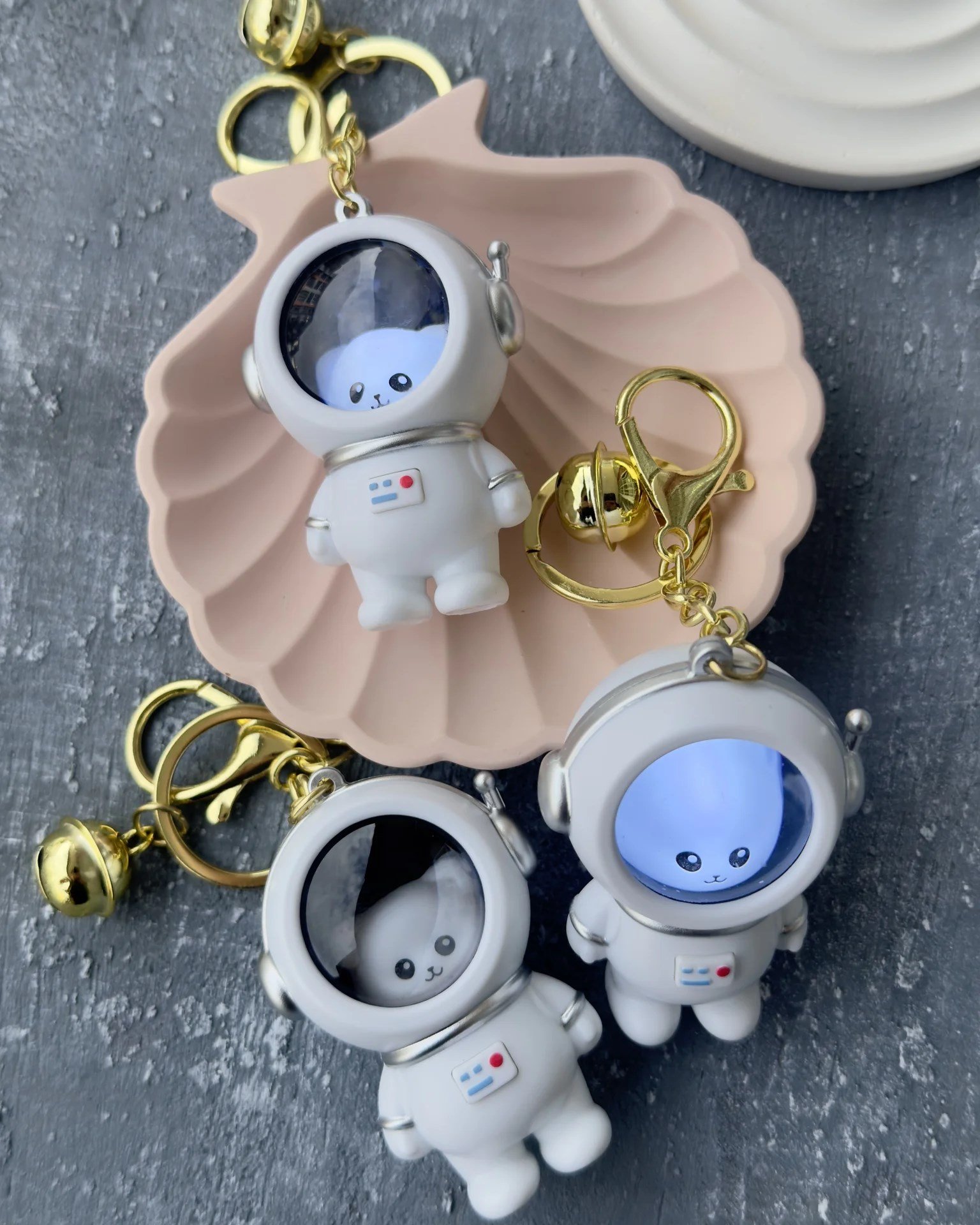 Işıklı Astronot Anahtarlık & Çanta Aksesuarı