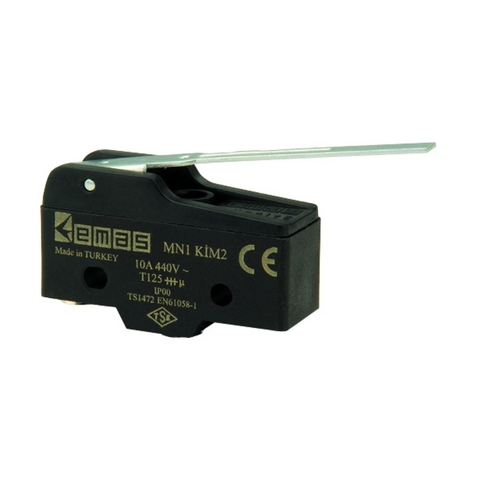  Metal Uzun Kollu 1CO MN1 Serisi Plastik Mini Switch