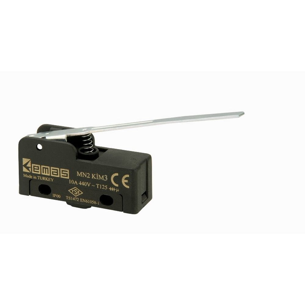  Metal Uzun Kollu 1CO MN2 Serisi Plastik Mini Switch