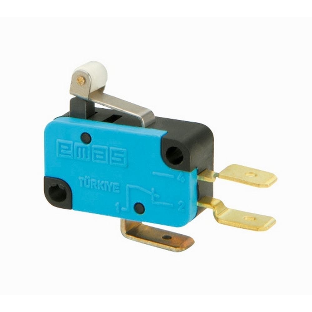  Plastik Kısa Kollu Makaralı 1CO MK1 Serisi Mikro Switch