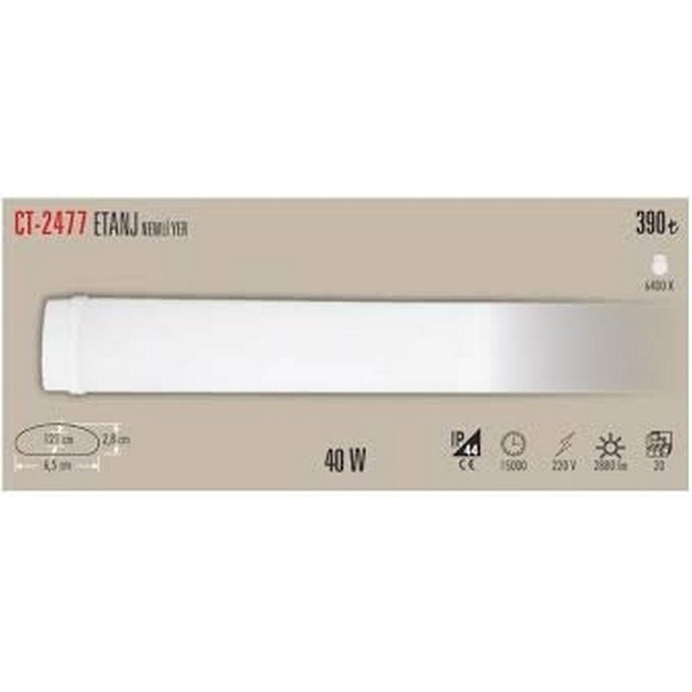 40W LEDLİ ETANJ ARMATÜR (BEYAZ)