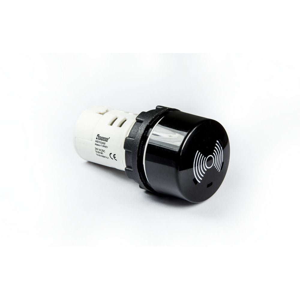 MB Serisi Plastik 24V AC/DC 22 mm Buzzer