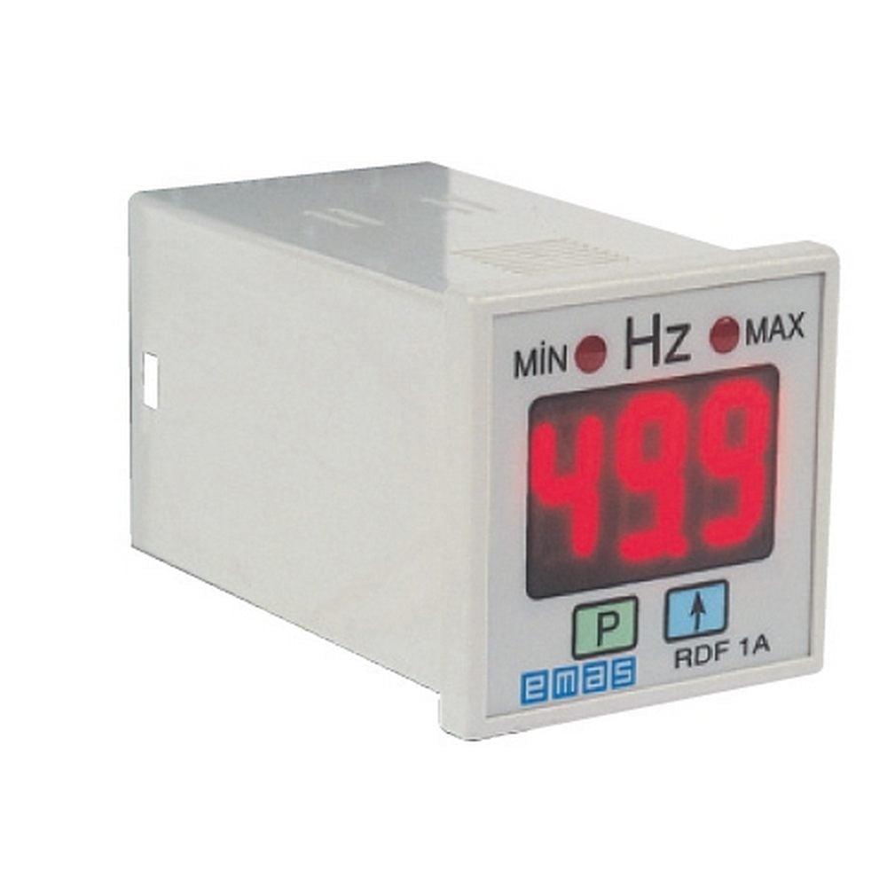 RD Serisi 8 Pin'li 230VAC 1CO 5A (rezistif) Dijital Frekansmetre Panelmetre