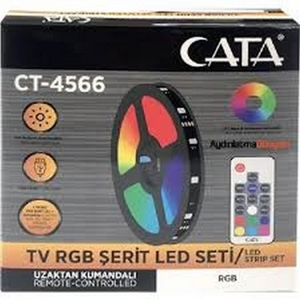 RGB ŞERİT LED SET (USB GİRİŞLİ)