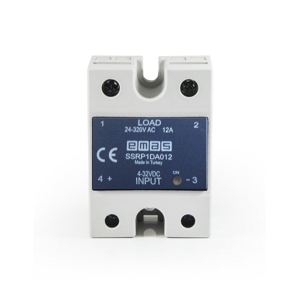 SSR Serisi Klemensli 24-320V 12A Solid State Röle