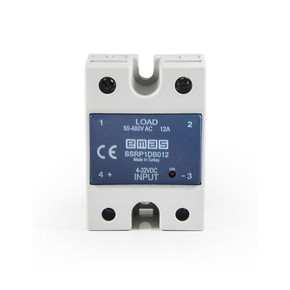 SSR Serisi Klemensli 50-480V 12A Solid State Röle