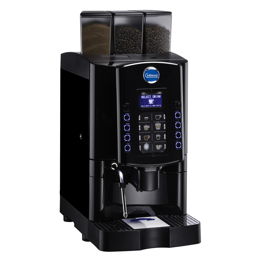 Carimali Armonia Soft 2 Çekirdek 1 Toz Hazneli ve Taze Sütlü Siyah M-Brew L Süper Otomatik Kahve Makinesi