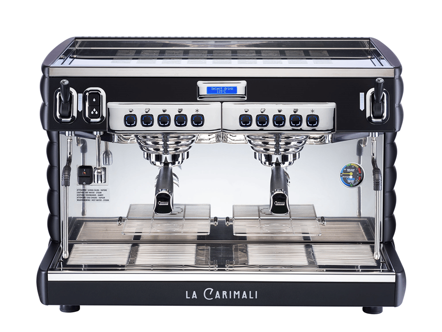 Carimali Bubble Tam Otomatik 2 Gruplu Espresso Siyah Kahve Makinesi