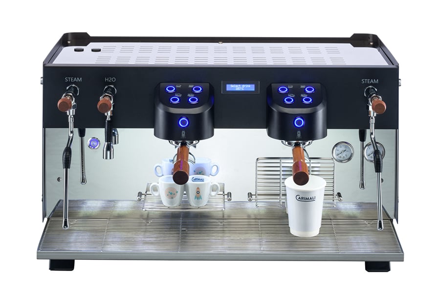 Carimali Glow E2 Tam Otomatik 2 Gruplu Siyah Espresso Kahve Makinesi