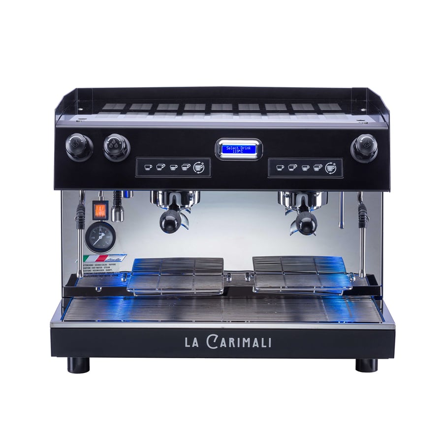 Carimali Nimble Tall Cup Tam Otomatik 2 Gruplu Siyah Espresso Kahve Makinesi